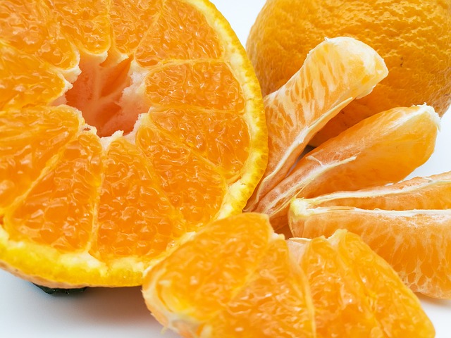 appelsin fruktkjøtt